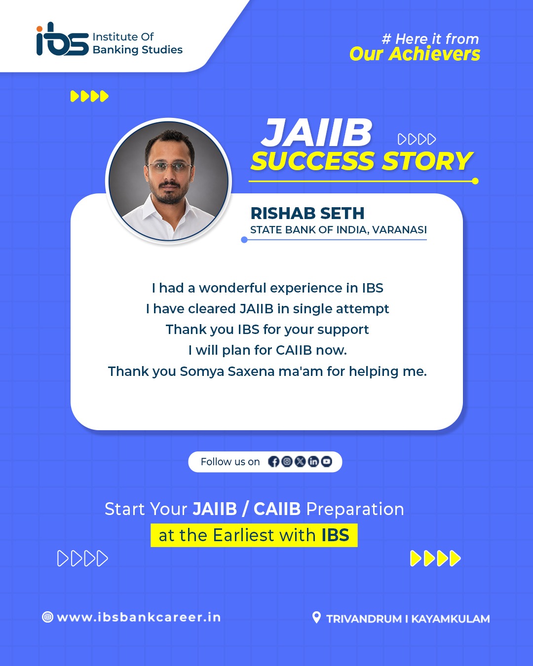 JAIIB Success Story