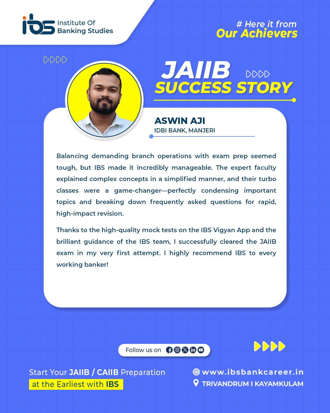 JAIIB Success Story