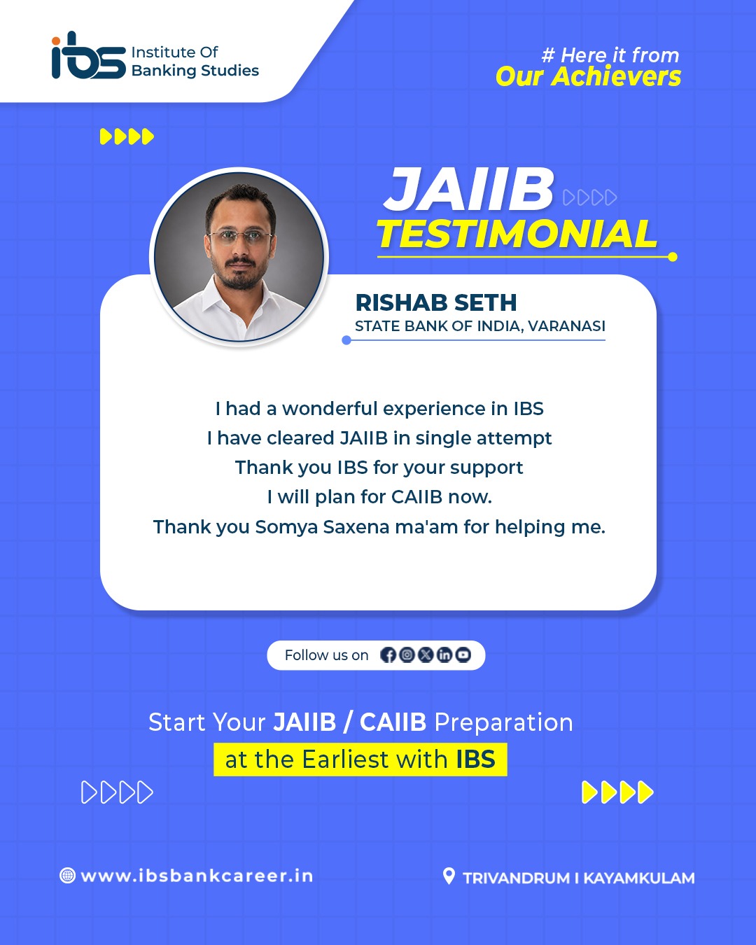JAIIB Success Story