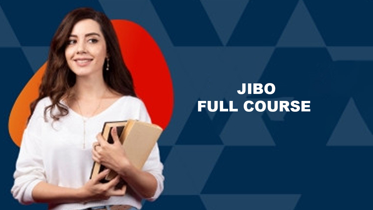 JIBO Full Course (Live + Recorded)